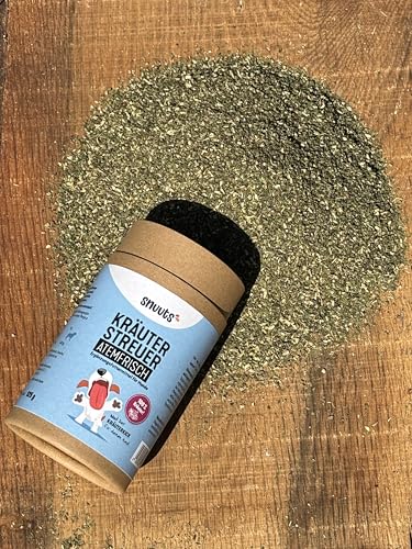 snuuts Kräuterstreuer Atemfrisch 125g, Atem, Petersilie, Pfefferminze Topping für das Wohl vom Hund, Natürlich ohne Zusätze