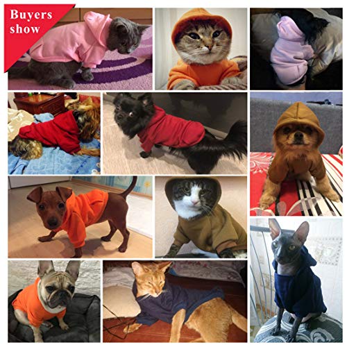 Idepet Pet Dog Hoodies Dog Clothes for Small Dogs Vest Chihuahua Clothes Warm Coat Jacket Autumn Puppy Outfits Cats Dogs… - Image 7