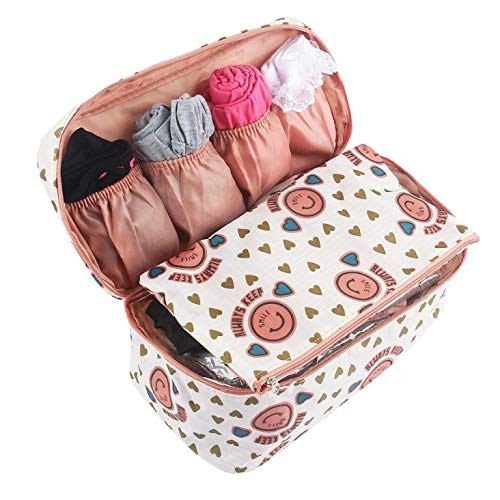 eopzo Men's And Women's Undergarments and Innerwear Waterproof Storage Travel Pouch, Multicolor-picture-19