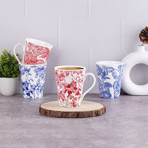 Image of Dandy Lines Conical Red and Blue Flower Dance, 90005, Pack of 4