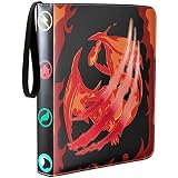 PKMLIFE Card Binder Holder for Trading Cards, Collectible Card Album Sleeves, TCG Book Protection Co