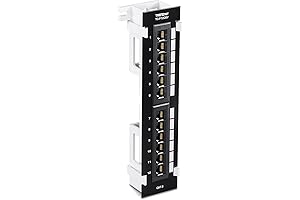 TRENDnet 12-Port Cat6 Wall Mount Patch Panel