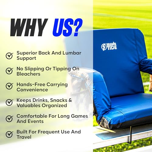 Freeport Park® Fauteuil de stade rembourré Fender avec poignée et