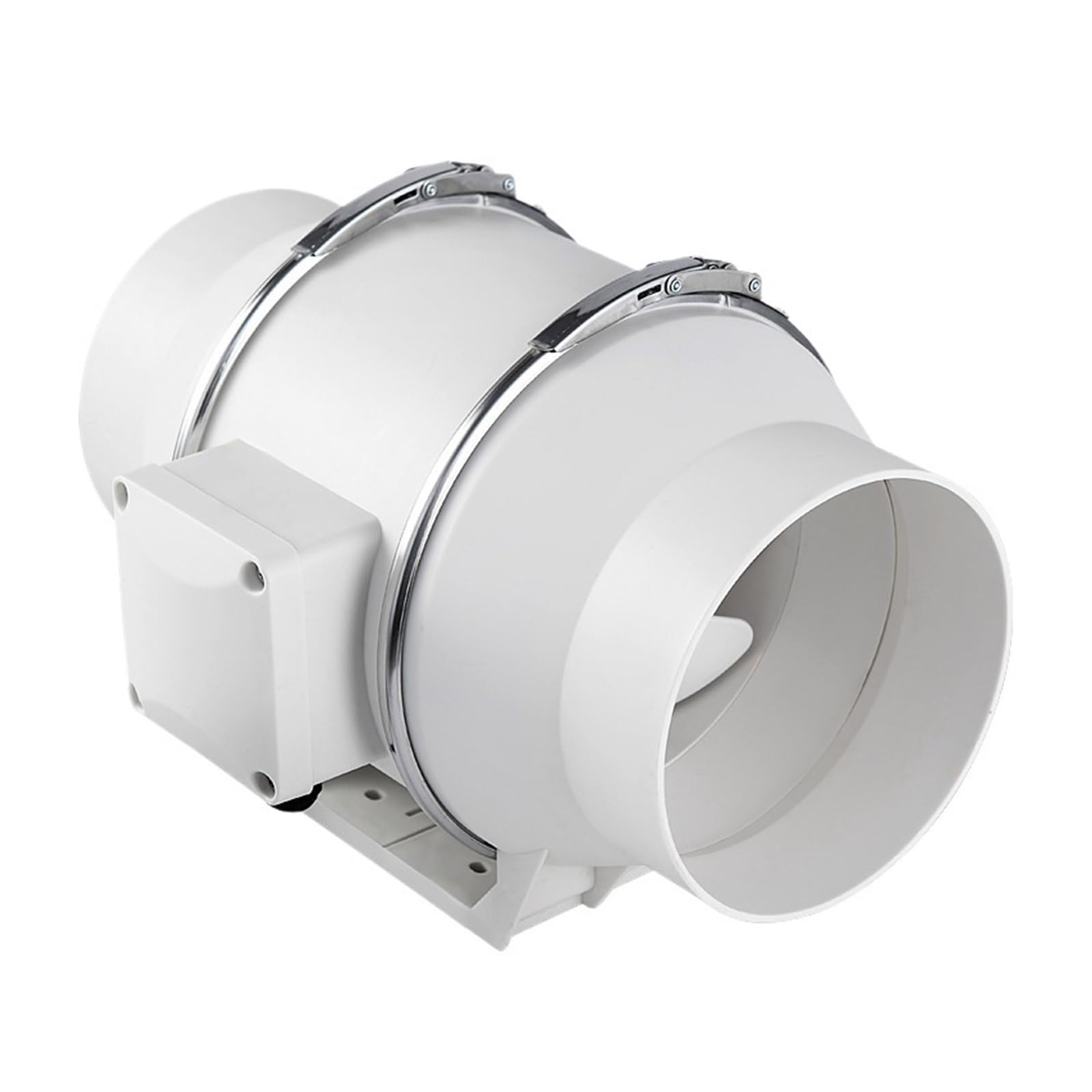1 ventilador de extracción de 4 pulgadas, 220 V, silencioso, for conducto de tubería doméstica.(5 inch)
