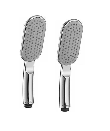 ANMEX Premium KUCHI Chrome Finish (ABS) Hand Spray Hand Shower - Pack of 2