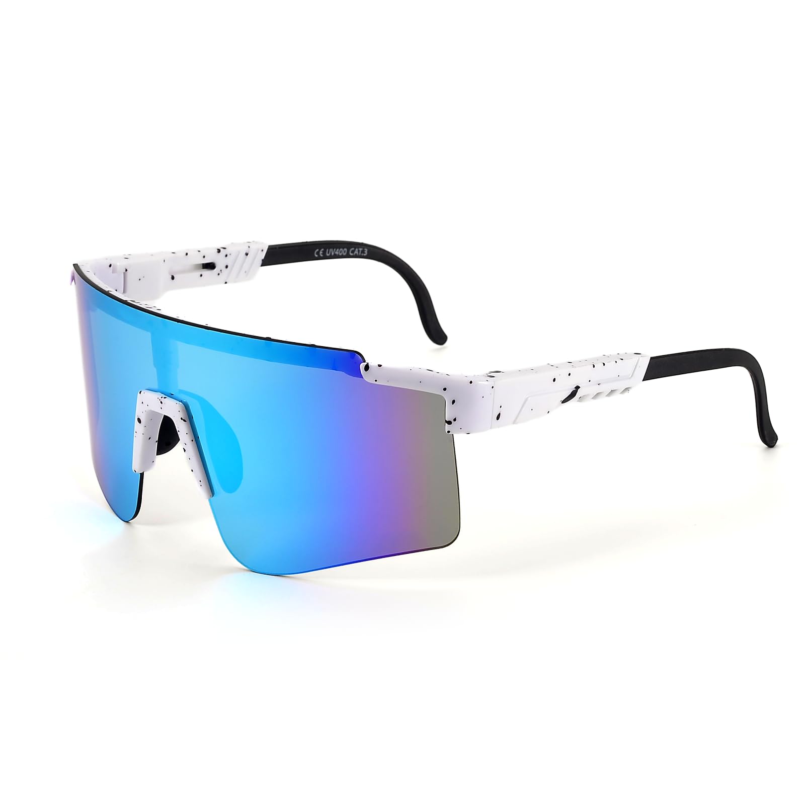 Stylowe sportowe okulary przeciwsłoneczne dla kobiet, młodzieży i mężczyzn, oprawka Vipers TR90 - idealne do jazdy na rowerze, wędkowania, jazdy na nartach, baseballu