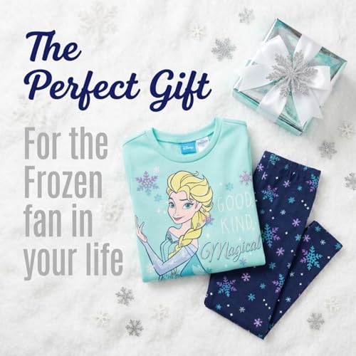 Image of Disney Frozen Girls' Fleece Sweatshirt and Leggings Set Toddler to Big Kid