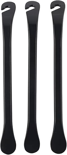 Yosoo Health Gear Palanca de neumáticos, palancas de neumáticos, hierros de neumáticos de bicicleta de acero resistente, palanca de cuchara,