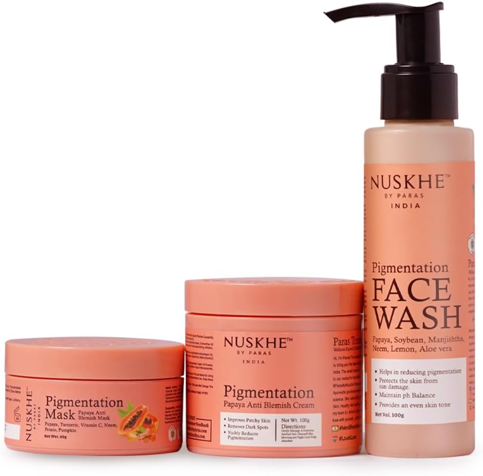 Xtreme Pigmentation Combo | Reduces Pigmentation | Prevents Wrinkles | Even Skin Tone | Pigmentation Anti Blemish Cream | Pigmentation Facewash | Pigmentation Mask