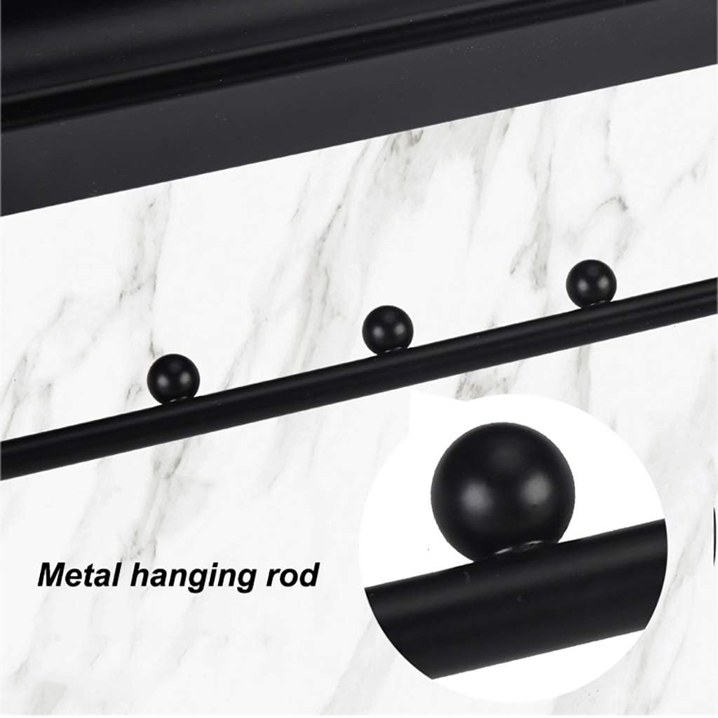 トップマウントプルアウトクローゼットロッドヘビーデューティーワードローブレールワードローブハンガーラックバーボールベアリングブラック
