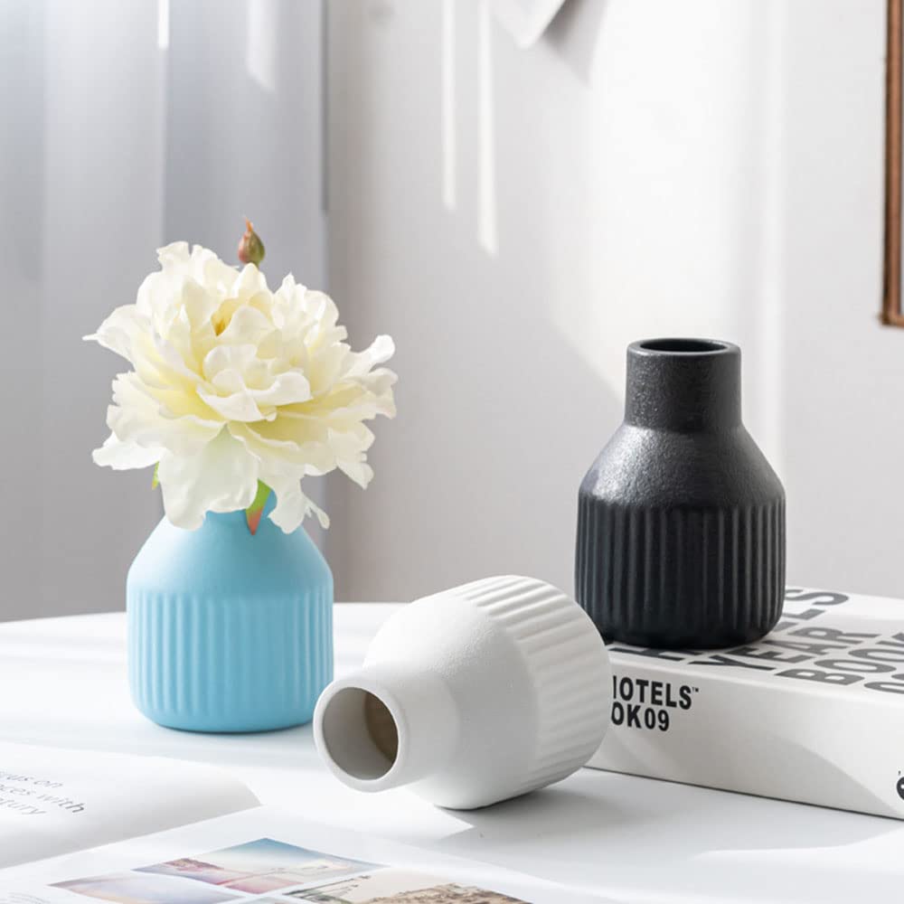 Amazon.co.jp: 花瓶 白 一輪挿し花瓶おしゃれ小さい陶器花器ミニ花器か