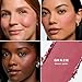 Saie SuperSuede Baked Blush - Talc-Free Powder Blush for Cheeks Infused with Hyaluronic Acid, Glycerin + Squalane - Hydrating Face Makeup for a Natural, Diffused Flush of Color - Grazie (0.1 Ounce)