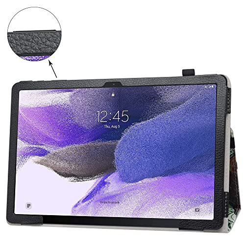 Bige For Galaxy Tab S8 Plus/S7 Fe/S7 Plus Case,Pu Leather Folio 2-Folding Stand Cover For Samsung Galaxy Tab S8 Plus 2022/S7 Fe 2021/S7 Plus 2020 12.4 Inch Tablet,Love Tree, 10001988-4 #TOP1