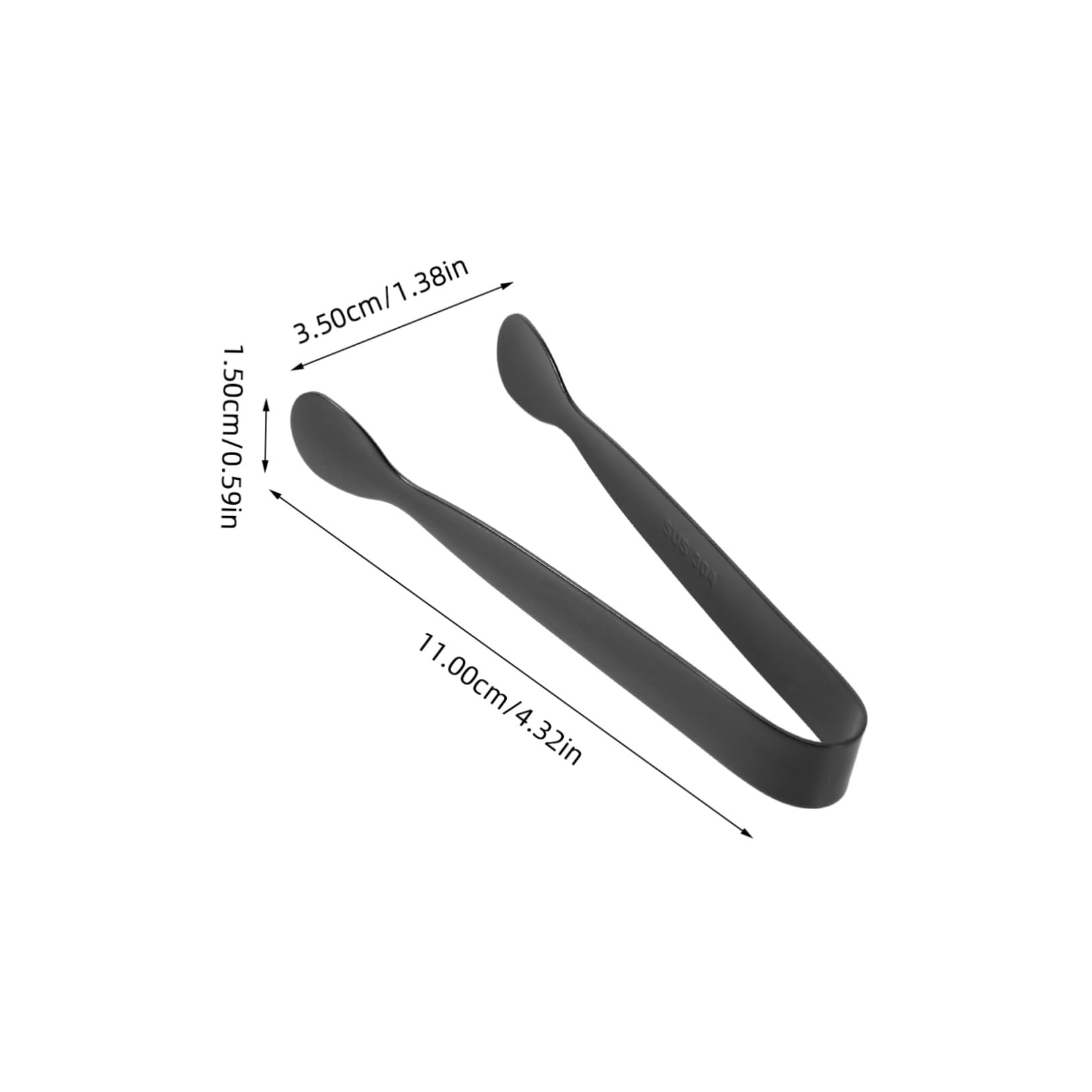 Cabilock 5pcs Elegant Ice and Sugar Cube Serving Tools for Bars Parties and Home Use Lightweight Versatile Food Clips for Snacks and Appetizers