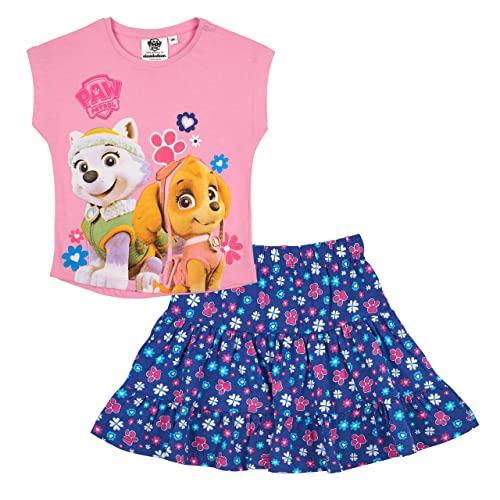 Paw Patrol Rock und T-Shirt Mädchen Set Cover