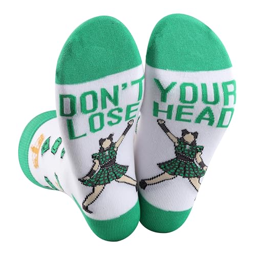 LEVLO Queen Socks Six Queen Gift Dont Lose Your Head Six Musical Socks Musical Theater Merch (Dont Lose Sock)