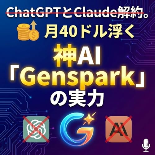 ChatGPTとClaude解約。月40ドル浮く神AI「Genspark」の実力