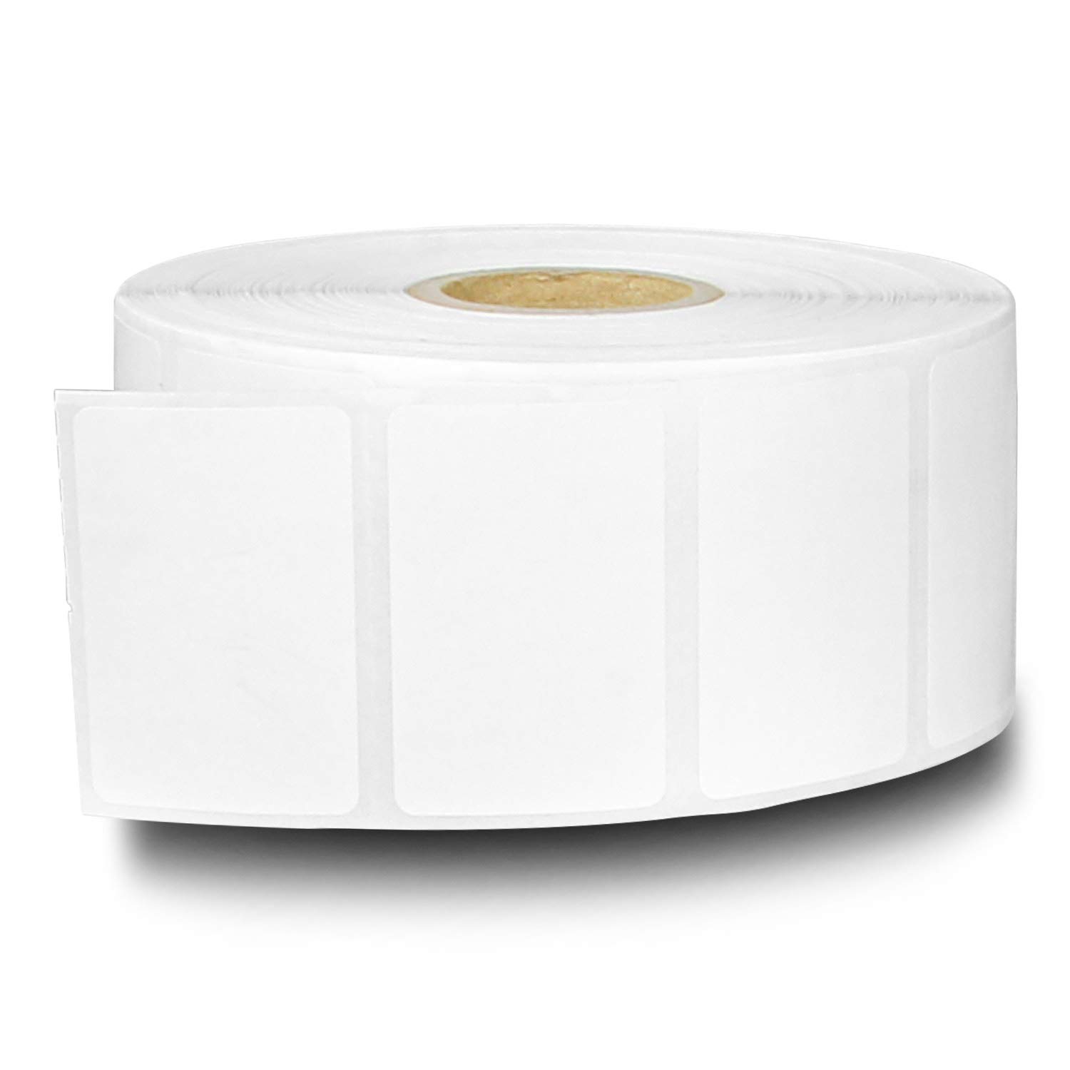 OfficeSmartLabels ZR1112100 Removable 1.5 x 1 Inch Direct Thermal Labels, Compatible with Zebra Printers (10 Rolls, White, 1380 Labels Per Roll, 1