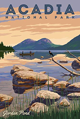 Lantern Press Acadia National Park Jordan Pond Puzzle, 1000 Pieces