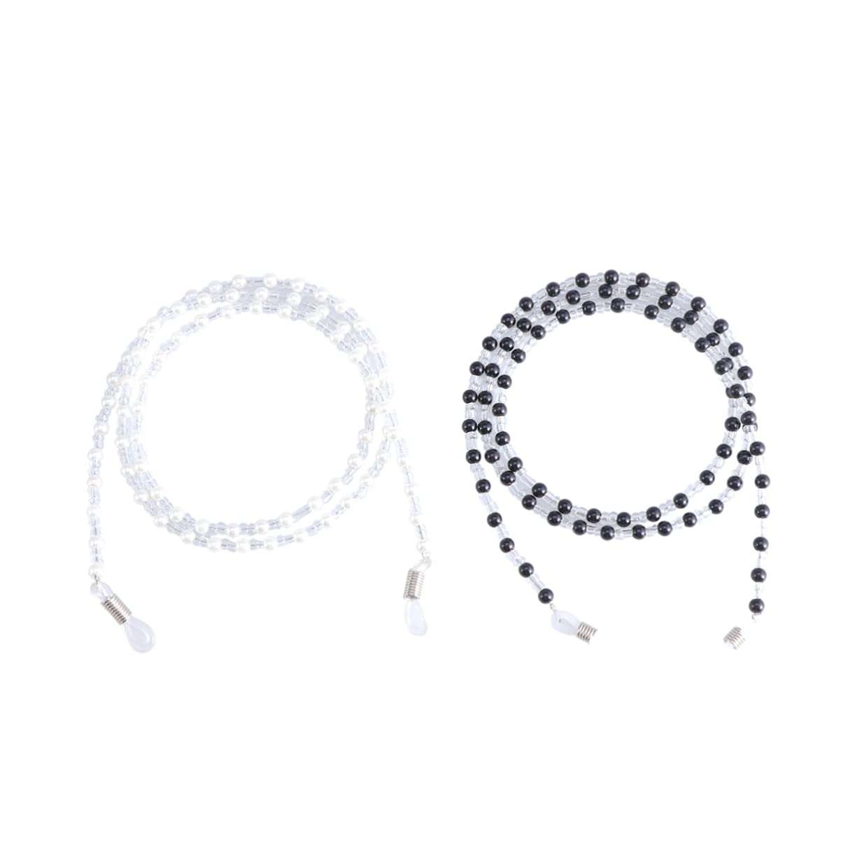 Yardenfun 2pcs Glasses Strap Eyewear Retainer Sunglass Retainer Strap Eyeglass Neck Cord Eyeglass Keepers Eyeglass Bands Eyewear Lanyard Glasses Retainer Strap Eyeglasses Holder Strap