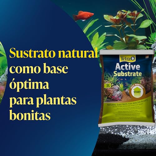 Miniatura 3 de Tetra Activesubstrate Suelo Natural De Minerales De Arcilla Neutros Al Agua, Alternativa A Las Piñas De Acuario