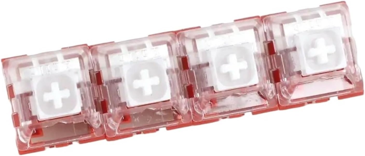 Red 35g SMD RGB MX Switch Dustproof Switch for Mechanical Gaming Keyboard IP56 Waterproof (Color : 110 pcs)