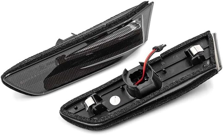 Miniatura 5 de beler 1 par de lentes ahumadas LED blanco parachoques delantero luz de marcador lateral 26185-AM800 apto para Infiniti G35 Nissan Skyline V35 Coupé