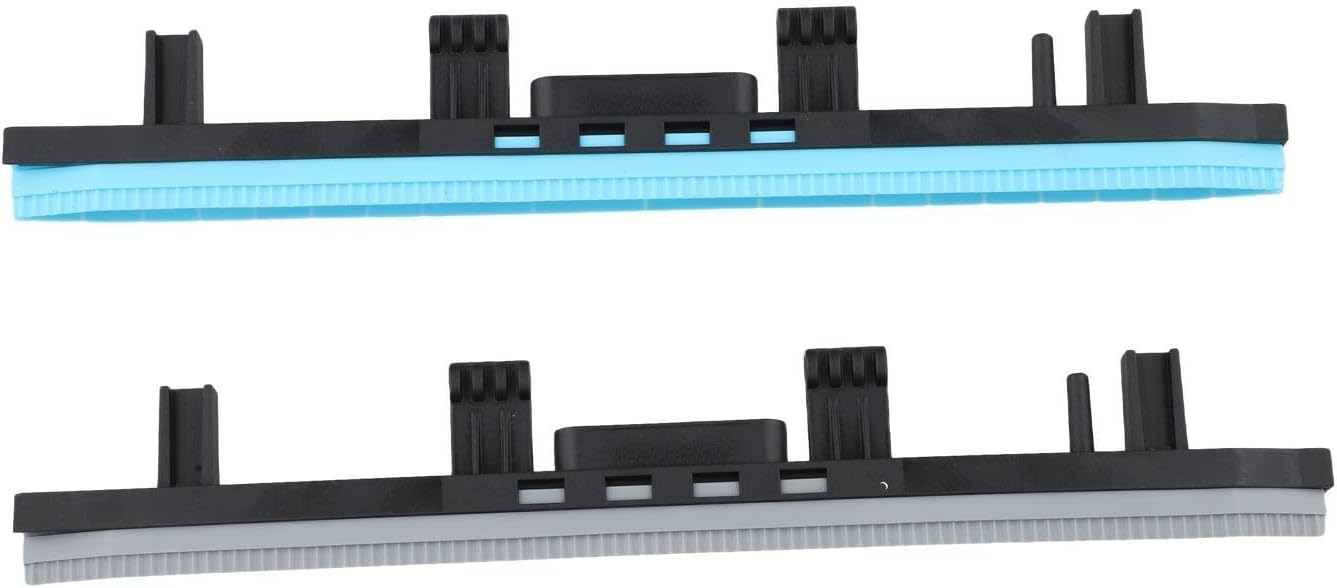 Scrape Strip Compatible with for Karcher FC BR BR 30/4C, Replacement Rubber Squeegee Blade Floor Scrubber, 4.777-008, 2 Pack (Blue & Black)