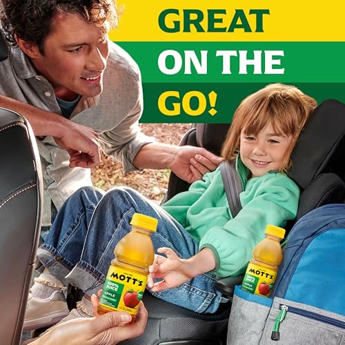 Image of Mott's 100% Original Apple Juice, 8 fl oz bottles, 6 pack