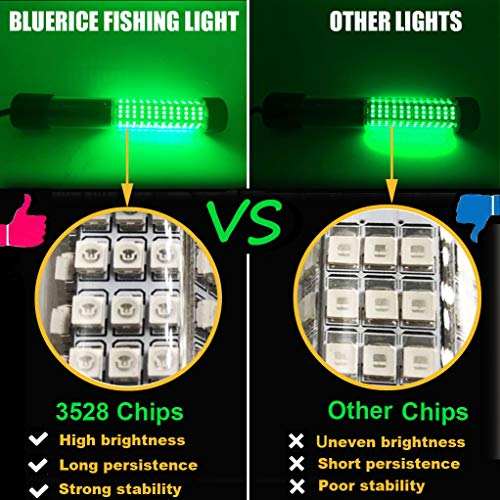 Bluerice Submersible Fish Finder, Underwater Lure Bait Light thumb #2