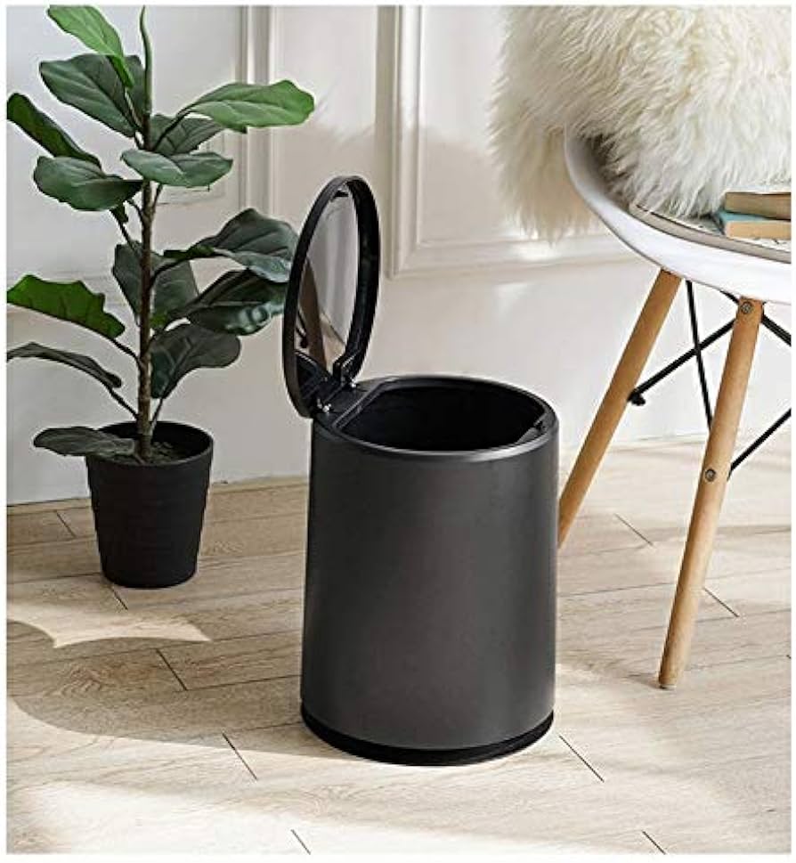 Amazon｜ごみ箱 10L 袋を隠せる プッシュ式 ゴミ箱 ダストボックス 二