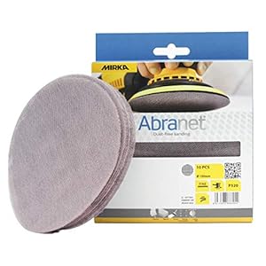 Mirka Abanet® netslijpschijven (Ø 150 mm), professioneel schuurrooster met korrel P320 en klittenband, voor handslijpen…