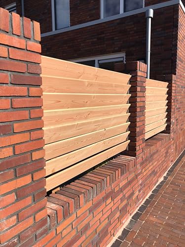 Lames orientables Flex Fence Wovar inox 220 cm kit claustra orientable bois - 7