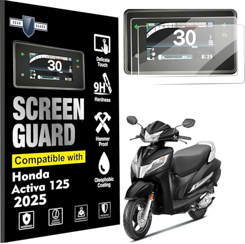 Image of Gear Guard Screen Protector For Honda Bikes and Scooter ([2 PACK] HONDA ACTIVA 125)
