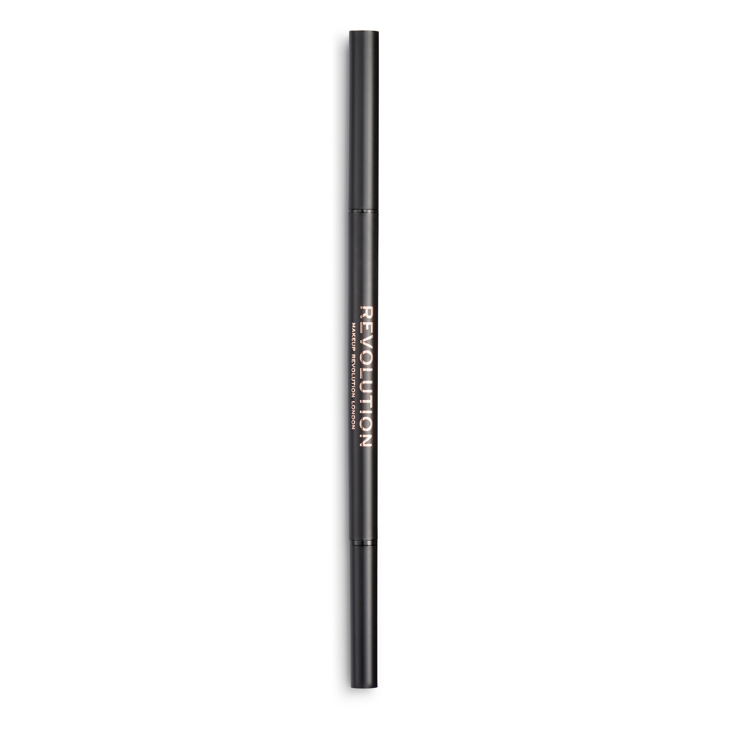 Makeup Revolution Precise Brow Pencil, Double-Ended, Ultra-Fine Pencil Tool, Includes Spoolie, Brown