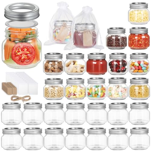 PUSKMAY Mason Jars 8oz