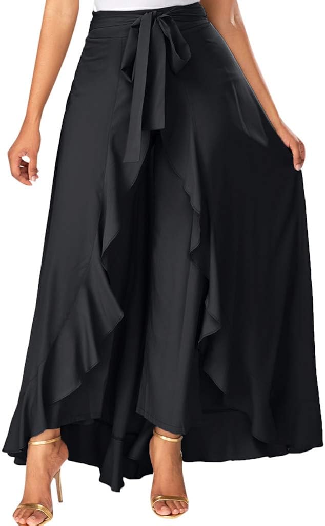 Skirts for Women's Plus Size Solid Flare Hem High Waist Midi Skirt Sexy Uniform Pleated Skirt at  Women’s Clothing store