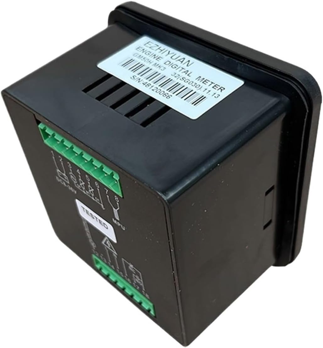 GM50H MK3 Red engine multi-function digital instrument diesel generator monitor with GM50HR with R485 communication function