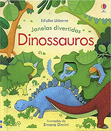 Dinossauros : Janelas divertidas:
