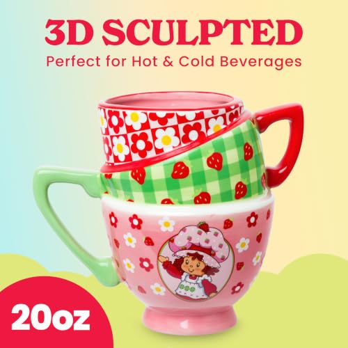 Taza cerámica decorativa Strawberry Shortcake 20oz miniatura 2