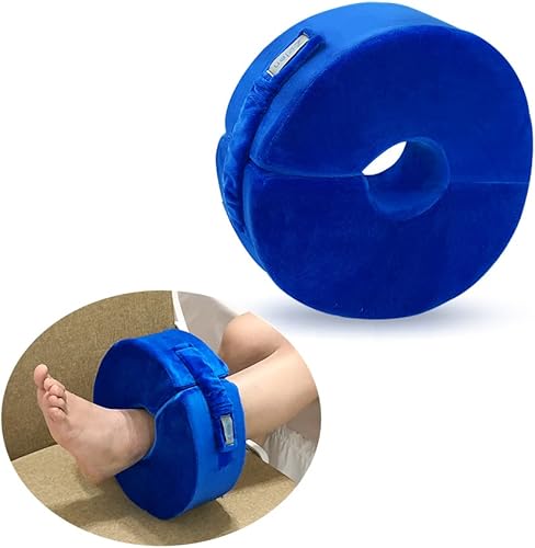Almohada de elevación de pie, cojín de talón de tobillo, soporte de pie de cuña, almohada médica de espuma de tobillo para dormir, úlcera, presión