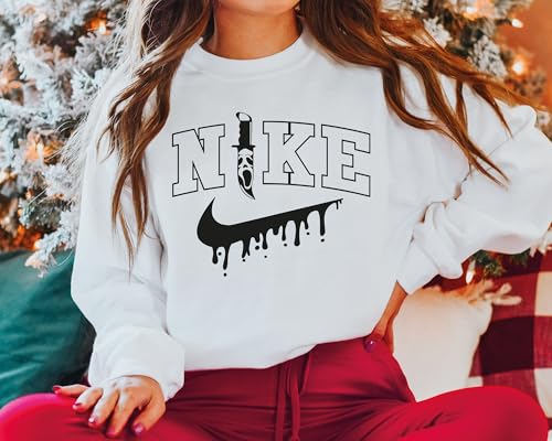 Arcey Ghostface Halloween Sweatshirt, Halloween Sweaters For Women thumb #3