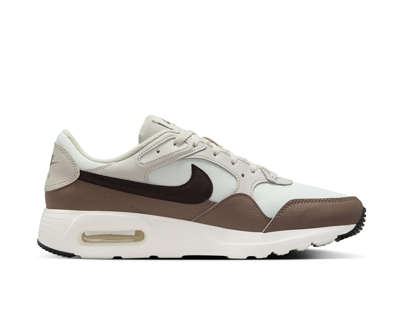 NIKE Air MAX SC Men's Shoes, Sail Velvet Brown Light Bone Mink Brown, 43 EU
