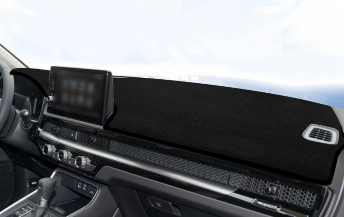 Yingchi Black Car Tray Dashboard Cover Car Dash Pad Car Dashboard Pretection Mat Dash Pretector