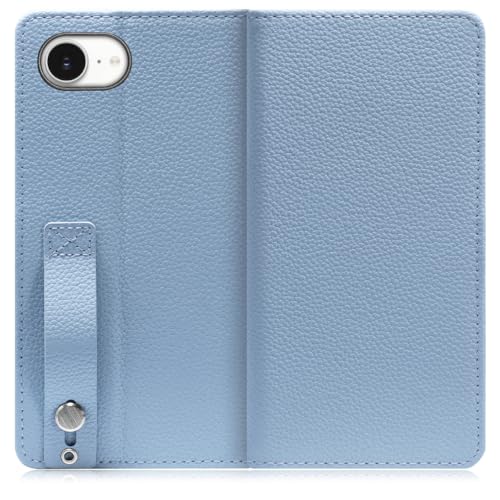 LOOF HOLD �{�v �x���g�t�� �蒠�^ �X�}�z�P�[�X for iPhone 16e �p �P�[�X �J�o�[ �蒠�^�P�[�X �w�ʃx���g �����h�~ �J�[�h���[ �}�O�l�b�g�Ȃ� [�X�J�C�u���[]