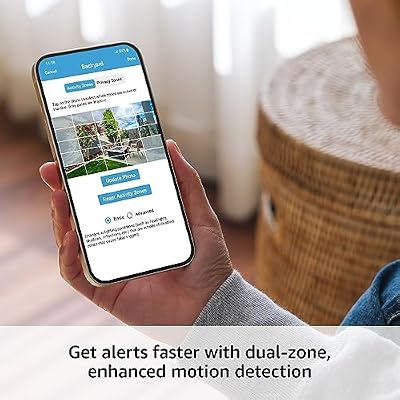 Blink Outdoor 4 + Blink Mini 2 Smart security cameras, two-way talk, HD live view, motion detection, set up in minutes, Works with Alexa 2 camera system + Mini 2 (White)