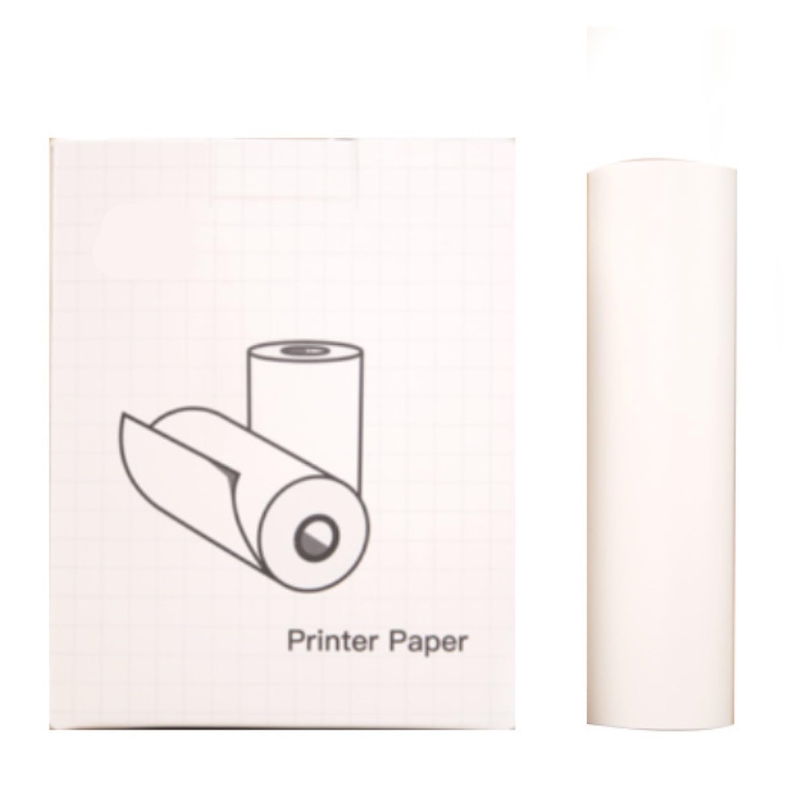 Thermopapierrolle, kompatibel mit PAPERANG, C1 C1S MAX | 110*30mm BPA-freies Regenbogenpapier, wasserfest, rosa blau gelb, 3 Rollen(Paper 3rolls)