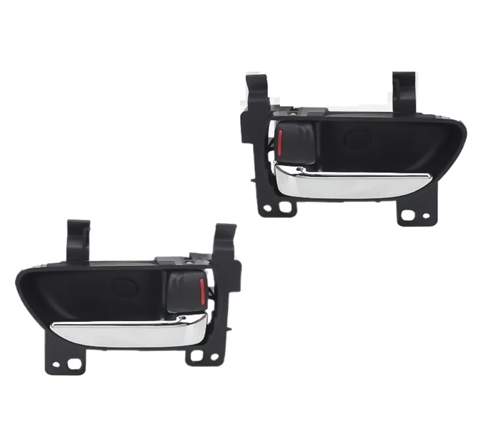 Punxdda 2Pcs Left Right Car Inner Handle Su003-01565 61051Fg120jg 61051Fj021vh For Subaru For Crosstrek 2013-2017 For Forester 2014 2015 2016 2017 2018 Interior Side Door Handle(2Pcs Left Right)