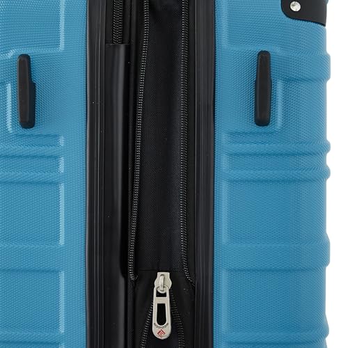 Image of Travelers Club Phoenix Luggage, Blue Moon, 22-Inch Carry-On