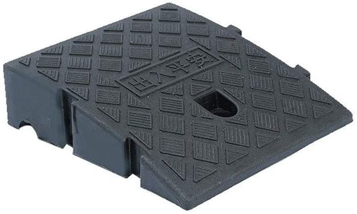 Petites rampes en plastique antidérapantes pour fauteuil roulant et chariot hauteur 7 cm
